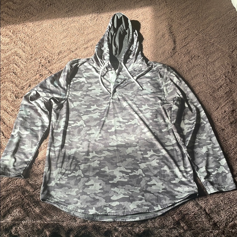 BYLT Gray Camo Hoodie